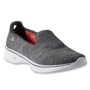 Women's Sketchers Go Walk 4 Sneakers Grey 11 NIB